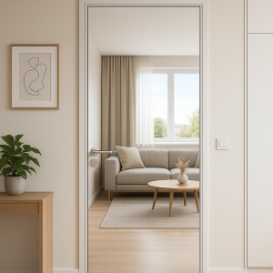 Зеркало на двери