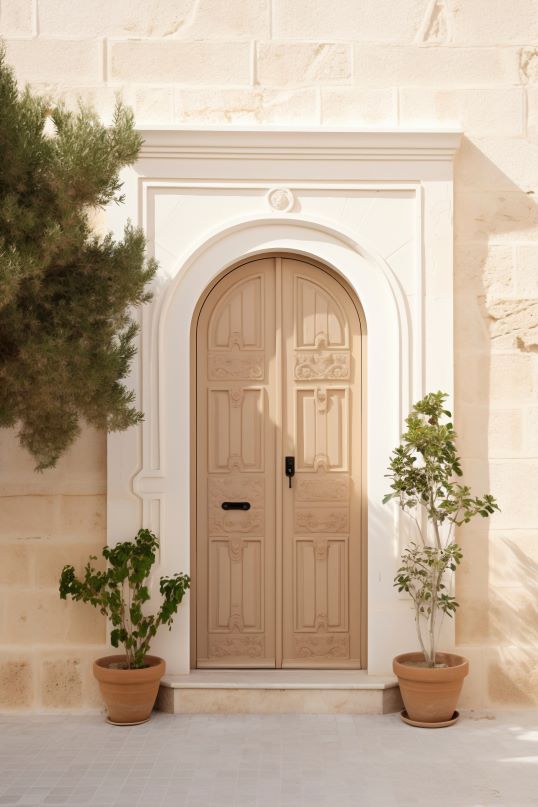 Особенности арочных металлических дверей