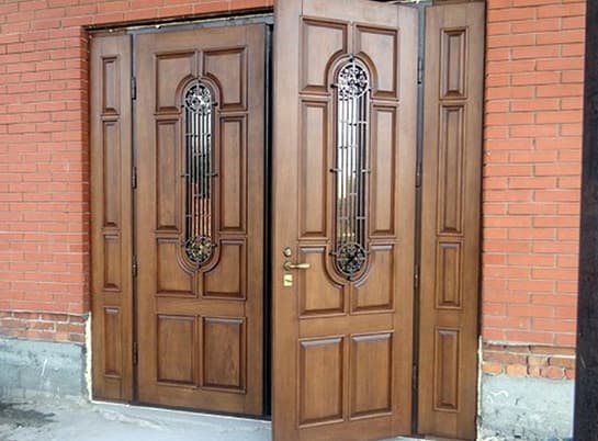 Двухстворчатые двери