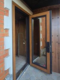 Как установить дверь с терморазрывом своими руками