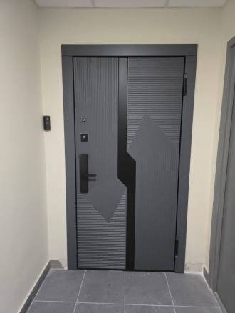 Установка входной двери в квартиру с электронным замком Aqara