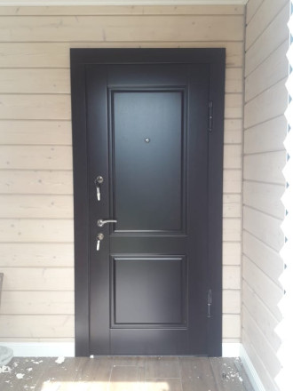 Термодверь после монтажа – фото