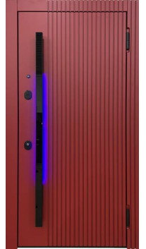 Входные двери с подсветкой