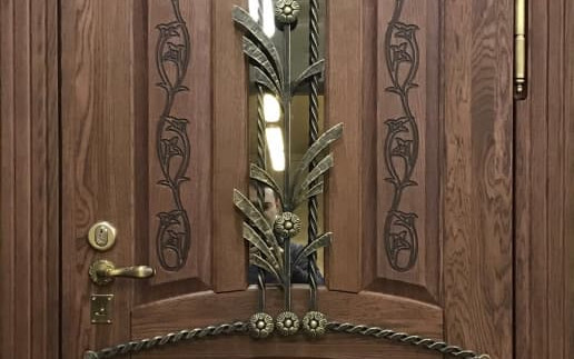 Отделка массивом