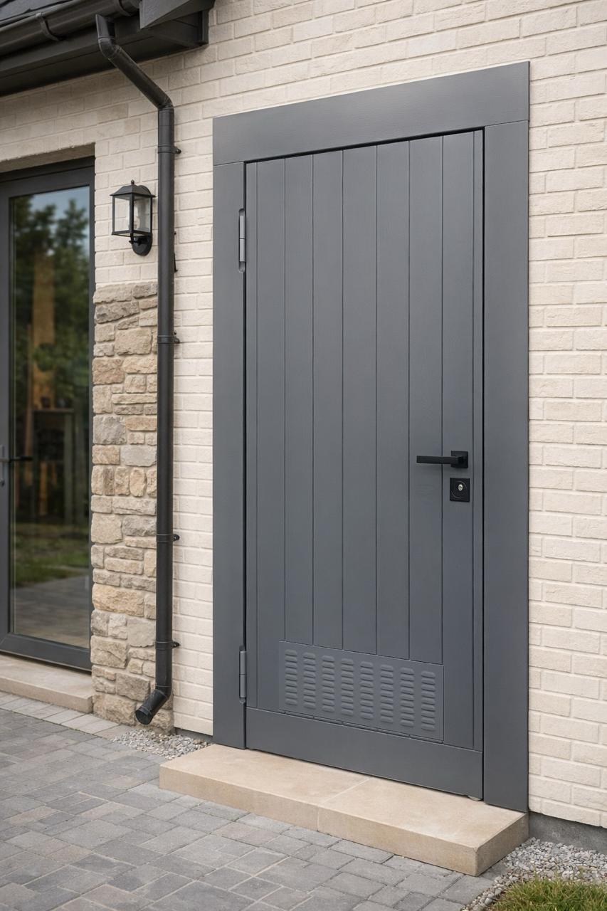 Двери в котельную